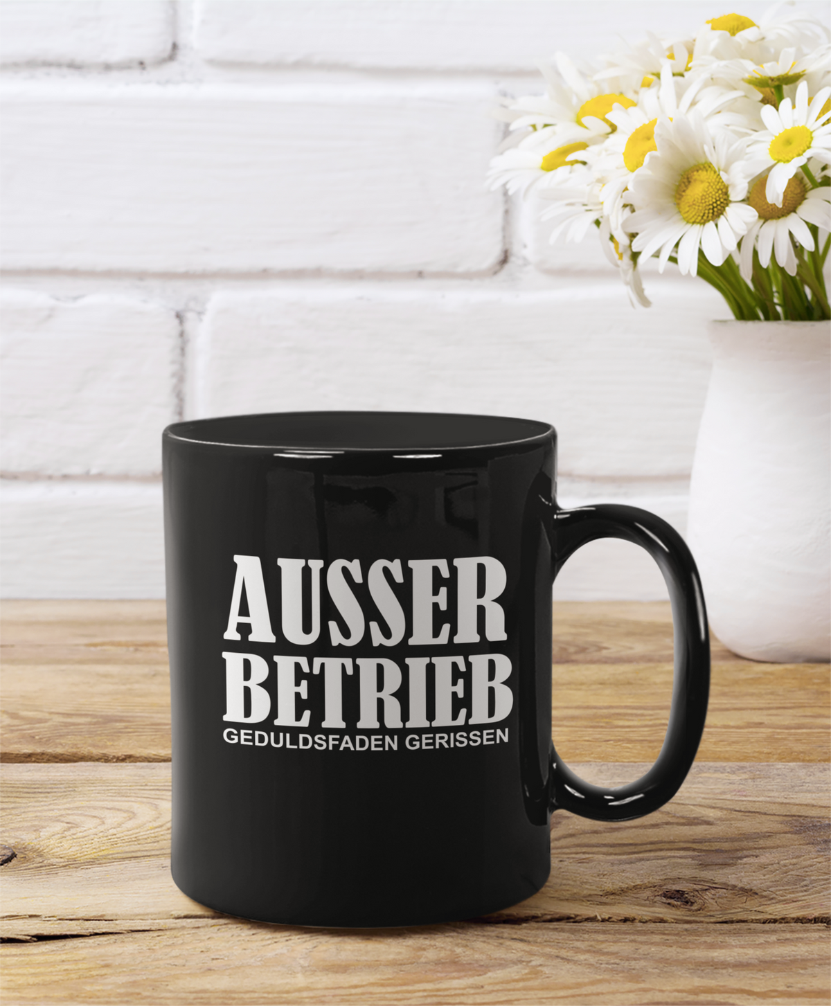 Tasse Ausser betrieb