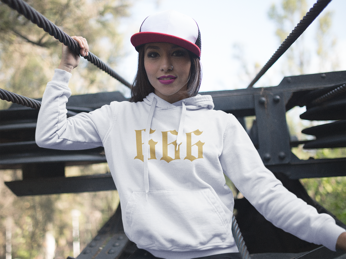Frauen Hoodie 666