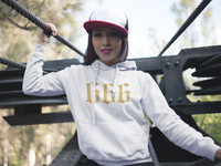 Frauen Hoodie 666