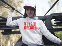 Frauen Hoodie Ausser betrieb