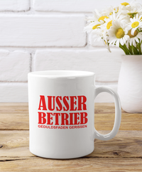 Tasse Ausser betrieb