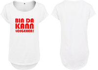 Frauen Long Shirt Bin da kann losgehen