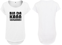 Frauen Long Shirt Bin da kann losgehen