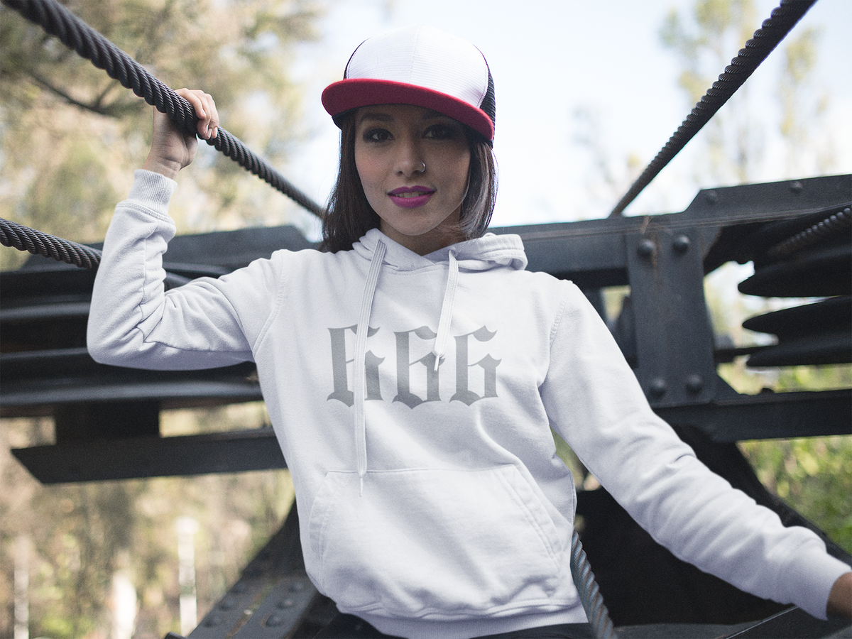 Frauen Hoodie 666